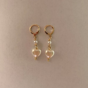 Coquette pearl earrings