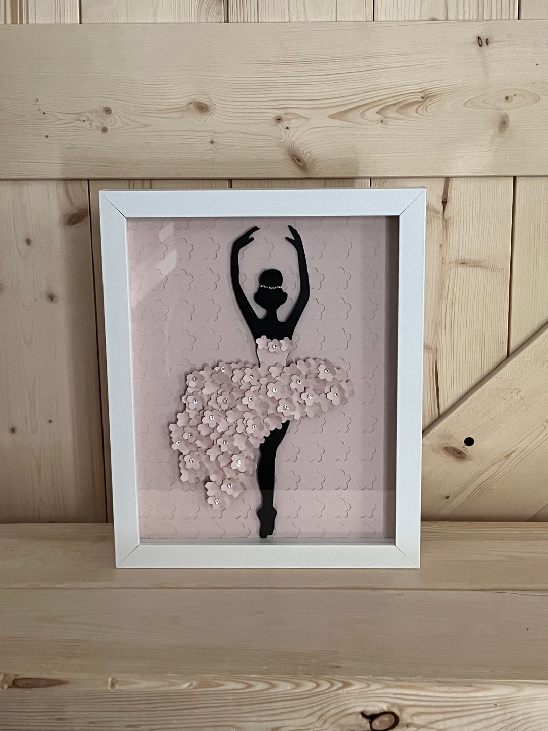 Ballerina. Shadow Box Etsy