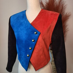 1980s Colorblock Jacket