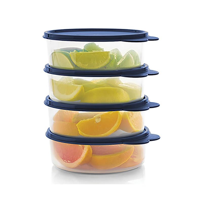 Tupperware Big Wonders Large Bowl Set ARCTIC NIGHT Color Etsy