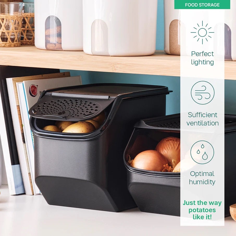  Tupperware Brand Potato Smart Container - Extends the