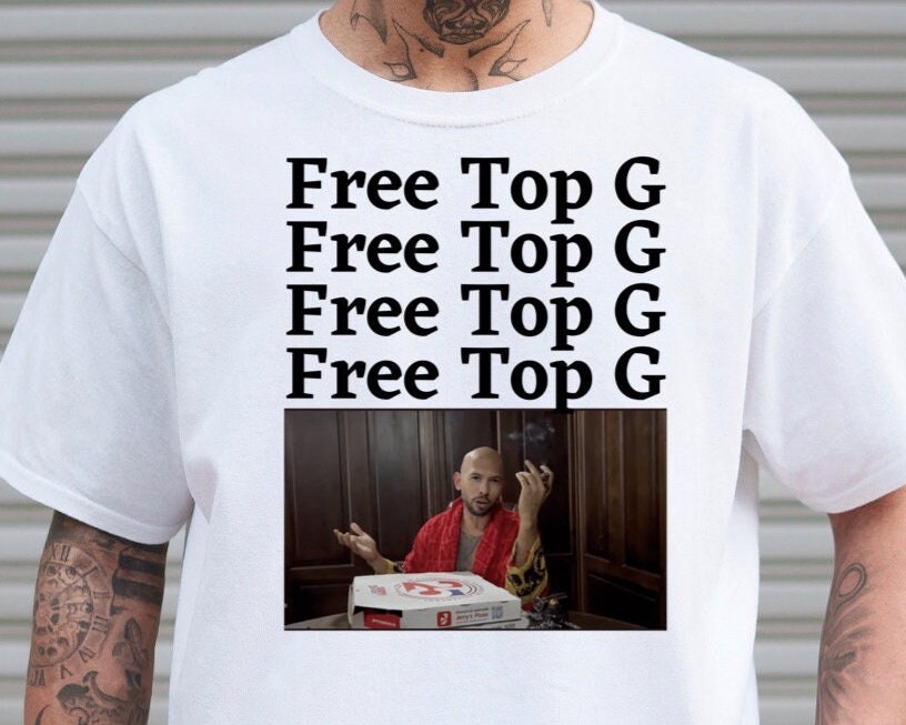 Discover Free Andrew Tate Top G Shirt