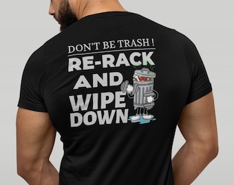 Re-Rack University Dont Be Trash  Unisex Jersey Short Sleeve Tee
