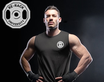 Re-Rack University Sleeveless Gym Shirt