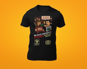 Knock-Out Edition Re-Rack University 8-Bit Gym T-Shirt