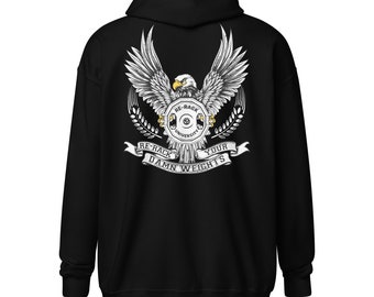Unisex heavy blend zip hoodie
