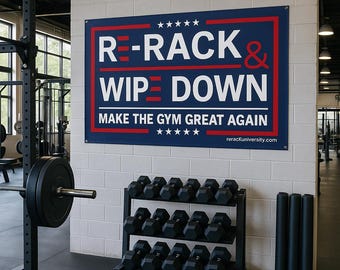 Make the Gym Great Again - Matte Banner