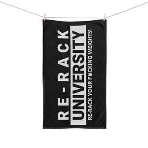 Asciugamano universitario riposizionabile