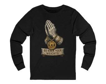 ReRack University™  Pray for Gains Long Sleeve Tee