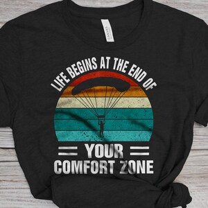 Life Begins At The End Of Your Comfort Zone T-Shirt, Push Your Comfort Zone T-Shirt, Push Your Limits T-Shirt, There Is No Try T-Shirt