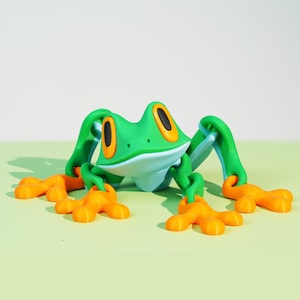 Frog Fridge Magnet | 3D Printed Animals Toys | Cute Magnetic Animal Decor | Articulated Fridge Decoration | Magnets Gift Home Decor
frog
fridge magnet
3d printed animals
3d printed toys
Magnetic Fridge
Fridge Decor
Magnets Gift
home decor
3d printed
cute magnetic
3d printed frog
gift for her
cute gift