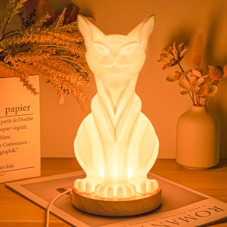 Cat Table Lamp – Cute Night Light for Cat Lovers, Bedside Art Lamp, Birthday Christmas Gift for Her Him,Pet Lover Decor, Cozy Bedroom Light
cat lover gift

cat night light

cat bedside lamp

cat table lamp

cozy bedroom light

pet lover decor

birthday gift for her

christmas gift for him

animal art lamp

unique home decor

cat bedroom decor

cute cat lamp

nightstand lamp

gift for pet owners

kawaii cat light