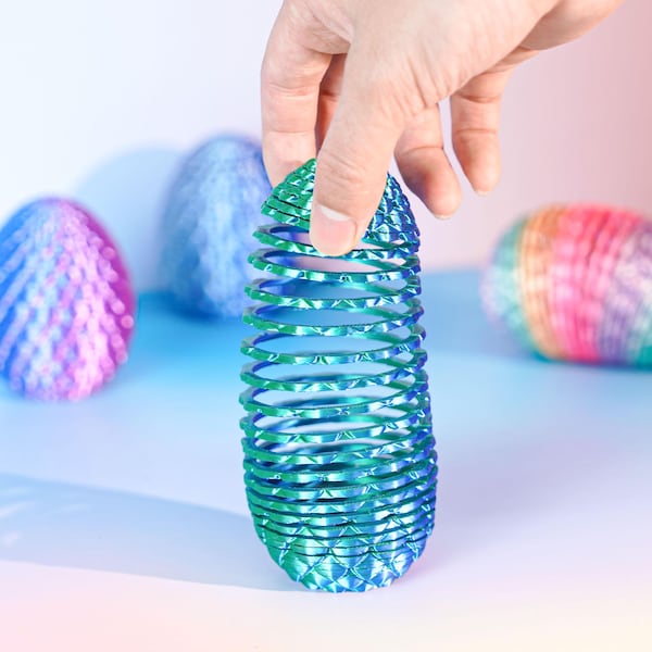 Paaslente Dragon Egg Fidget Toy, 3D-geprint Fidget Spinner Bureauspeelgoed, Stress Relief Fidget voor volwassenen, Flexibel Bureauspeelgoed Cadeau voor kind meisje jongen