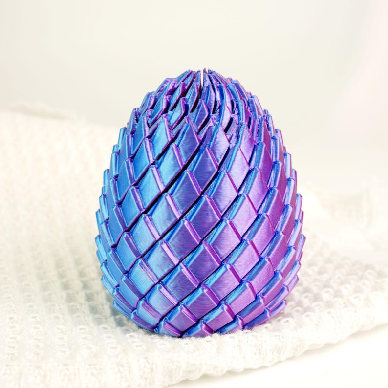 Dragon Egg Twisty Fidget Toy, 3D Printed Stress Ball Desk Toy, Sensory Fidget Birthday Gift for Teens Adults Kids, Back to School
mothers day gift
back to school
stress ball
fidget toy
desk toy
birthday gift
Gift for Him
Gift for Kids
dragon egg
3d print dragon
twisty fidget
dragon gift
sensory toy