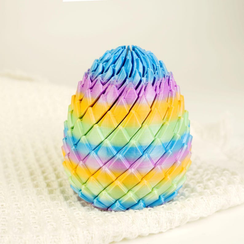 Dragon Egg Twisty Fidget Toy, 3D Printed Stress Ball Desk Toy, Sensory Fidget Birthday Gift for Teens Adults Kids, Back to School
mothers day gift
back to school
stress ball
fidget toy
desk toy
birthday gift
Gift for Him
Gift for Kids
dragon egg
3d print dragon
twisty fidget
dragon gift
sensory toy