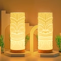 3D Printed Tiki Lamp - Polynesian Tiki Home Decor Bedside Lamp, Room Decor, Tiki Bar Decor, Statue, Tiki Mug Inspired Art, Halloween Lamp product logo