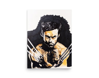 ウルヴァリン WOLVERINE ポスター MARVEL X-MEN ビンテージ 1990's X-men Wolverine Poster! 1993 Original 34x 22 Marvel