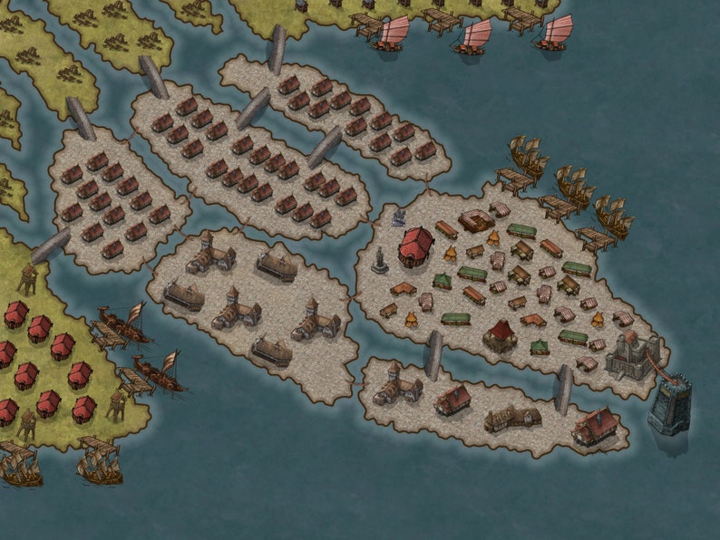 Customized / Personalized D&D Maps - Etsy