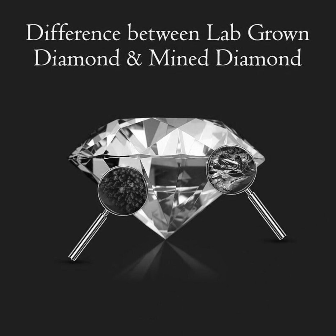 Difference Between Lab Grown Diamond and Natural Diamond Etsy