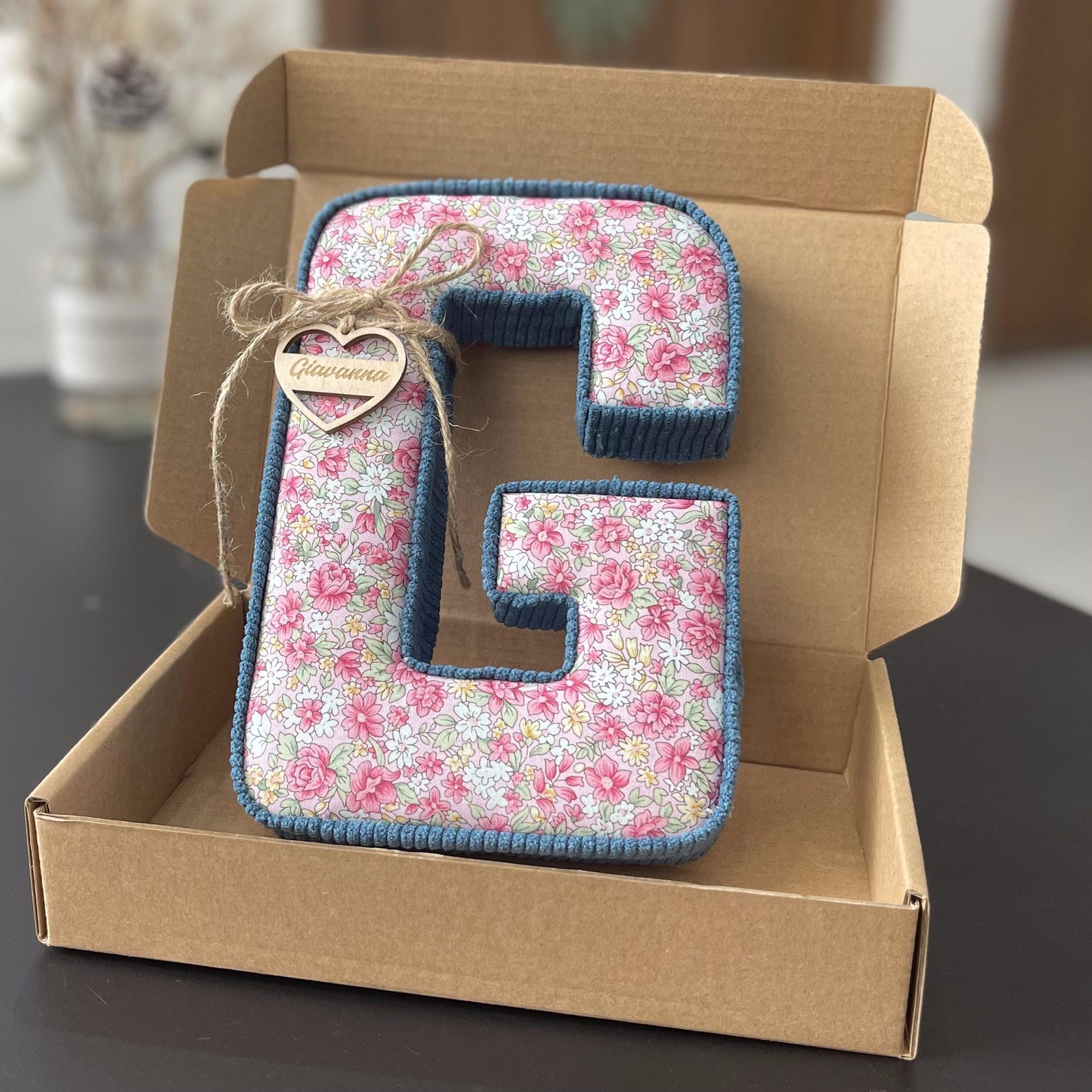 Alphabet Letter Decor, Velvet Fabric Letter, Nursery Monogram Pillow ...