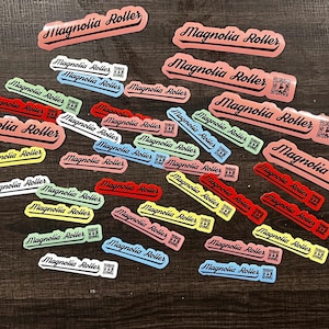 Custom Die Cut Stickers – 1” to 3” Sizes – Glossy or Holographic Vinyl – Bulk Discounts – Personalized Sticker Printing