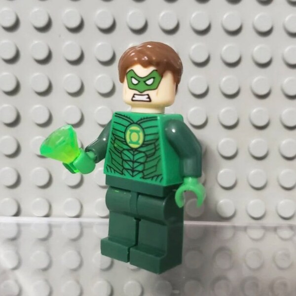 Green Lantern Fan-Made Toy Figure Action Figures Building Blocks Children Kid Gifts Toys Collectible Building Blocks