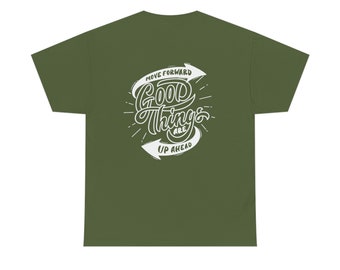 Move Forward - Unisex Cotton Tee