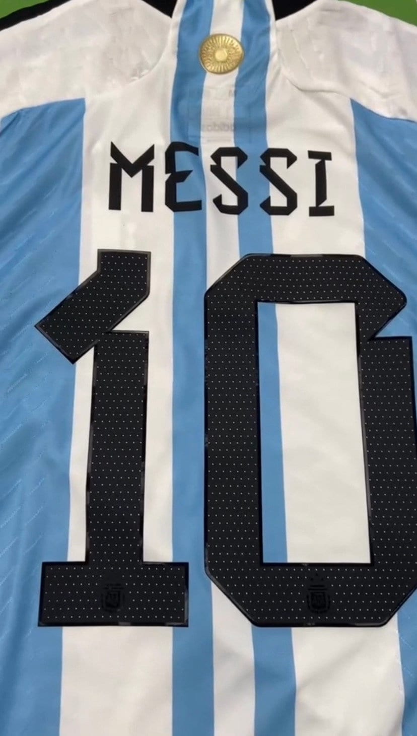 3 Stars Argentina 2022 Football/Soccer Jersey, Argentina Messi Jersey