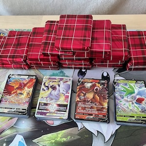 50 Pokemon Cards - V/EX Ultra Rare Card - GUARANTEED - Gift Wrapped - With 10 holos/rares