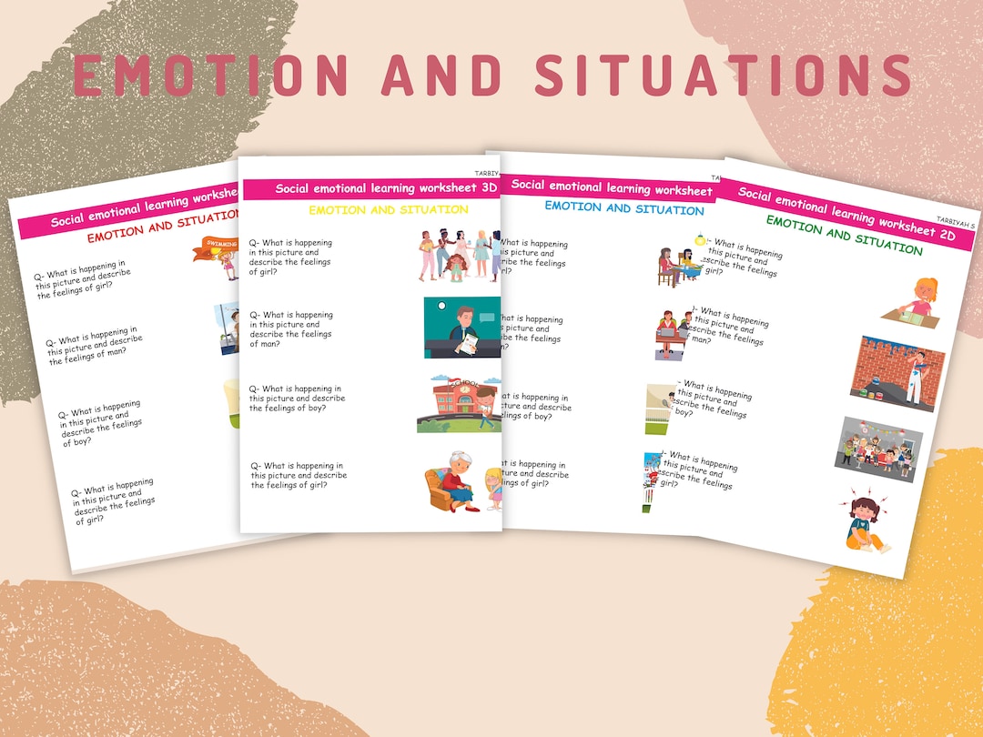 62 Page Instant Digital Download Printable Social Emotional Learning ...