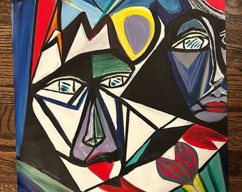 Acrylic modern art