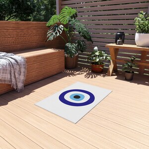 Evil Eye Outdoor Rug