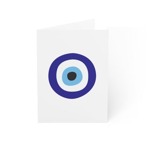Evil Eye Greeting Card (1 pc)