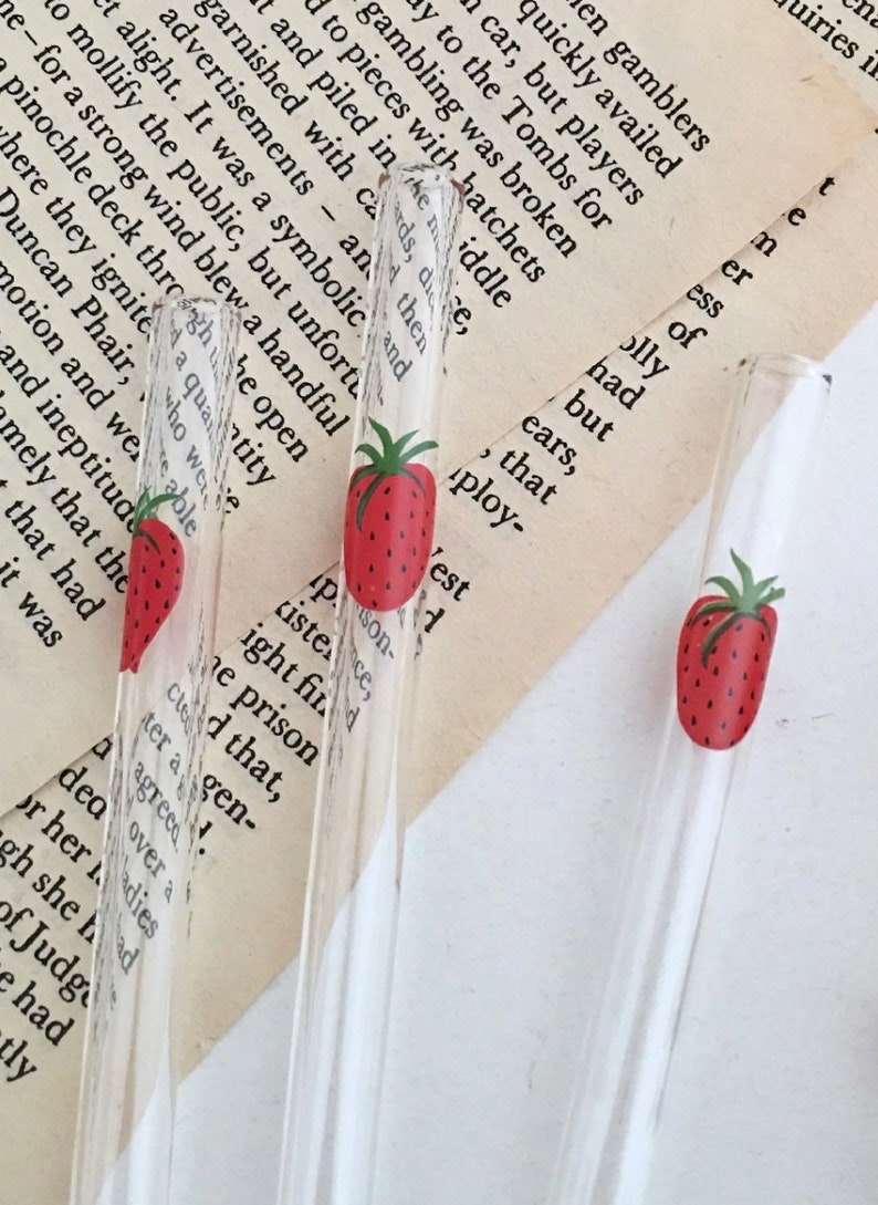 Nana ナナ Hachi Strawberry Glass Manga Strawberry Drink Glass Etsy UK