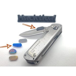 Leatherman Free T4, T2, and Garage Release Textured Thumb Stud x2 - Lifetime Warranty