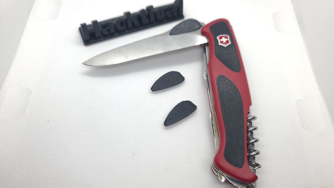 Victorinox SAK Ranger Textured Thumb Stud X2 Lifetime Warranty Etsy