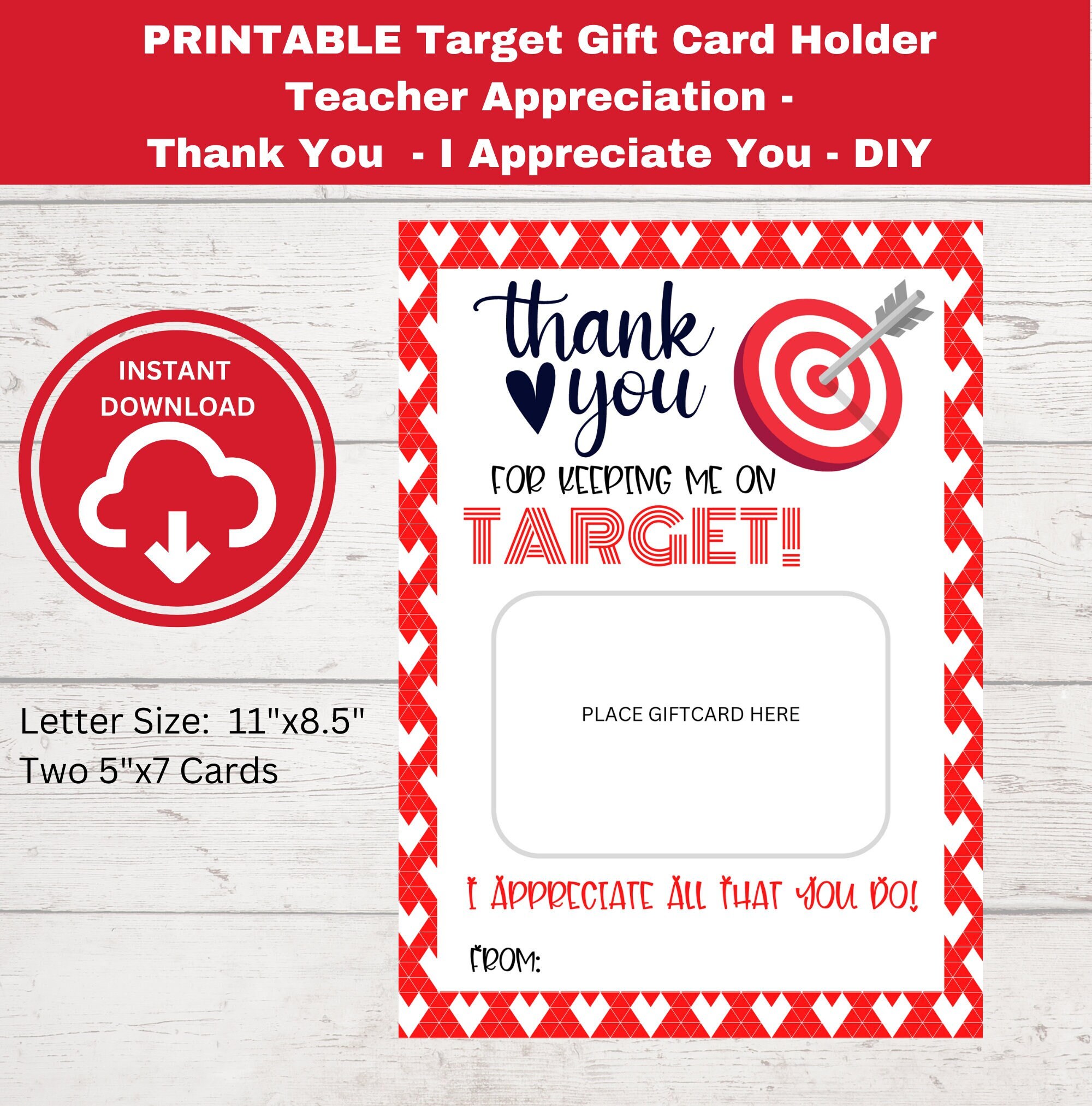 printable-teacher-appreciation-target-gift-card-holder-thank-you-i-appreciate-you-instant-download-diy-etsy for Free Printable Target Teacher Appreciation PRINTABLE Teacher Appreciation Target Gift Card Holder - Thank You - I Appreciate You - Instant Download - DIY - Etsy for Free Printable Target Teacher Appreciation