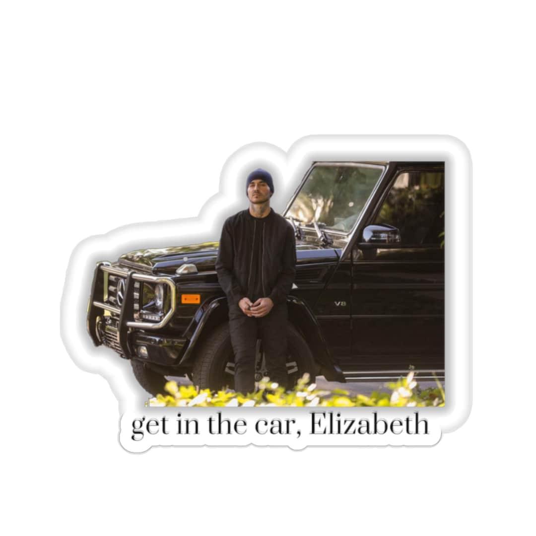 Get in the Car Elizabeth Rio Stickers, Rio From Good Girls, Manny