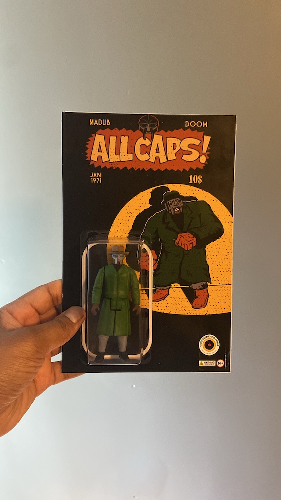 Mf Doom All Caps Figure - Etsy