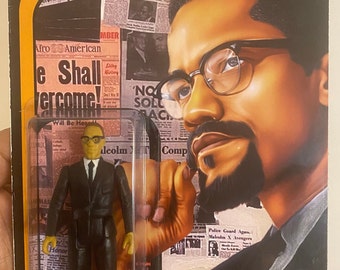 Malcolm X 3.75 Action Figure - Etsy