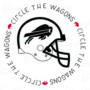 Bills Circle the Wagons PNG - Etsy