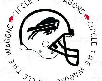 Bills Circle the Wagons PNG - Etsy
