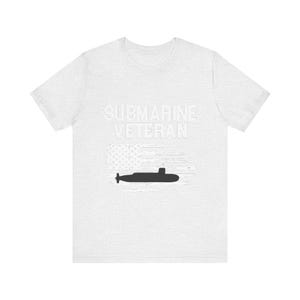 Submarine Veteran Unisex Tee, Navy Submarine Sailor Shirt, Military Submariner Top