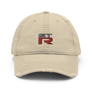 GTR Distressed Dad Hat
