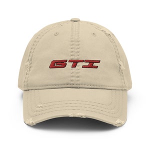 GTI ディストレスト ダッドハット