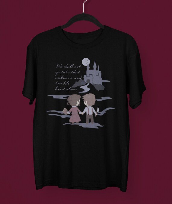 Jonathan & Mina Dracula T-shirt - Classic Literature Gothic Horror 