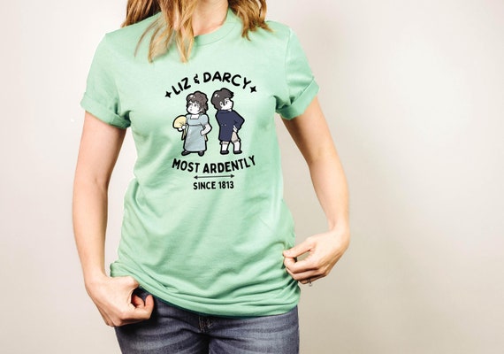 Jane Austen Heroines Graphic T-Shirt Top Jane Austen Heroines Graphic T-Shirt Top