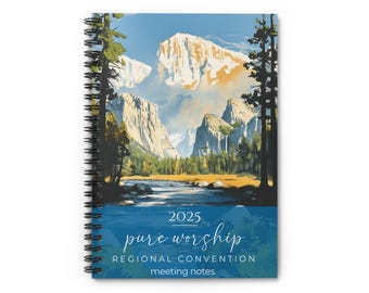 JW Notebook | Pure Worship 2025 Regional Convention | New Zealand Design| JW Gift