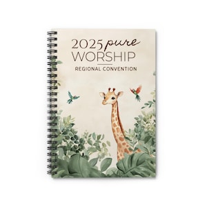 Cuaderno de notas para jóvenes de JW Kids / Cuaderno de notas de adoración pura 2025