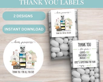 JW Digital Download | 1 oz Mint Labels Pioneer Thank You | Mint Stickers JW